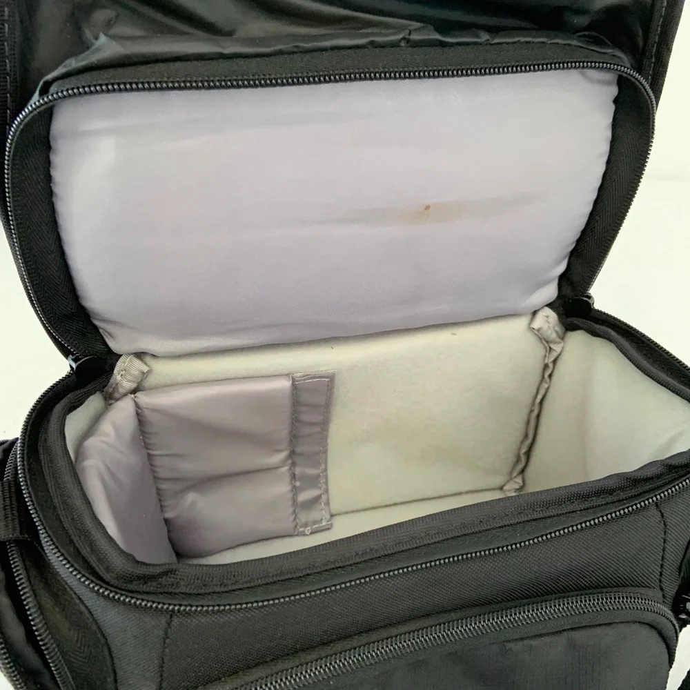 Sony Soft Case Small Camera Travel Carrying Bag in Black